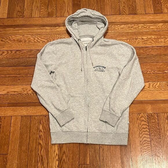 Quicksilver front and back full zip hoodie‎ - Picture 1 of 6